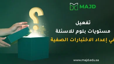 تفعيل مستويات بلوم للاسئلة في إعداد الاختبارات الصفية