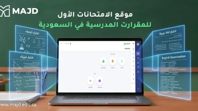موقع الامتحانات الأول للمقرارت المدرسية في السعودية